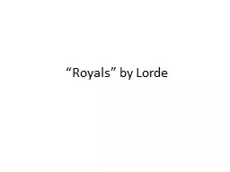 “ Royals