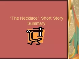 “The Necklace” Short Story Summary