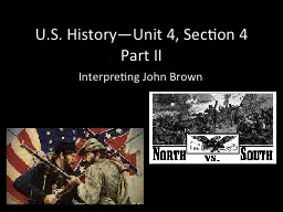 U.S. History—Unit 4, Section 4 Part