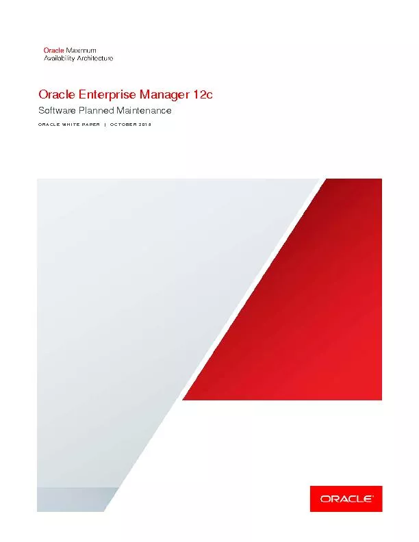 Oracle Enterprise Manager 12c