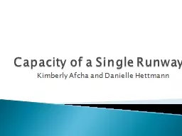 Capacity of a Single Runway
