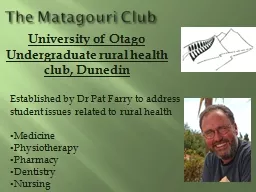 The Matagouri Club