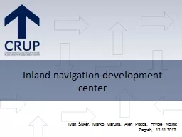 Inland navigation development center