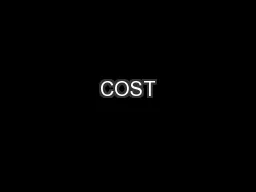 COST