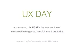 UX DAY