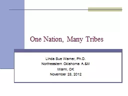 One Nation, Many Tribes
