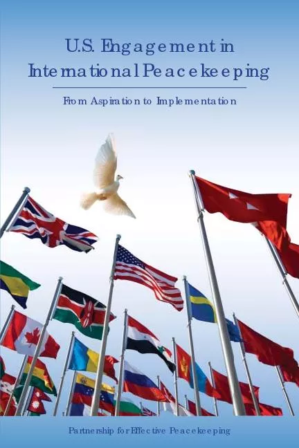U.S. Engagement inInternational Peacekeeping