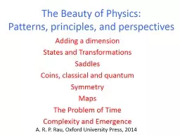 The Beauty of Physics: