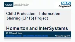 Child Protection – Information Sharing (CP-IS) Project