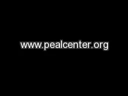 www.pealcenter.org