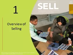 Overview of Selling