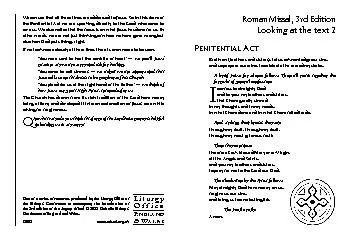 Roman Missal, 3rd Edition