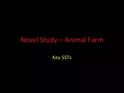 Novel Study – Animal Farm