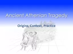 Ancient Athenian Tragedy