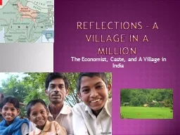 Reflections – A Village in a Million