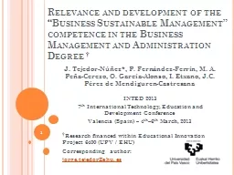 Relevance and development of the “Business Sustainable Ma