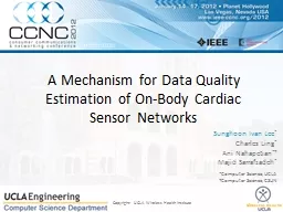 A Mechanism for Data Quality