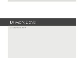 Dr  Mark Davis