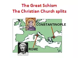 schism great