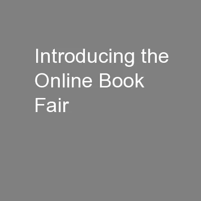 Introducing the Online Book Fair