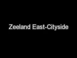 Zeeland East-Cityside