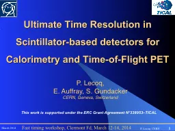 Ultimate Time Resolution in