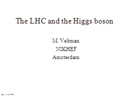 The LHC and the Higgs boson
