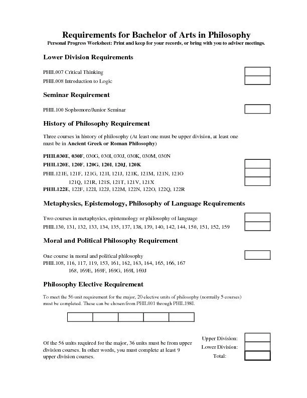 Personal Progress Worksheet: Print and keep for your records, or bring
