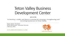 Teton Valley Business Development Center