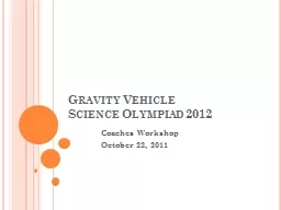 Gravity Vehicle