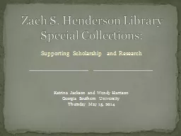 Supporting Scholarship and Research