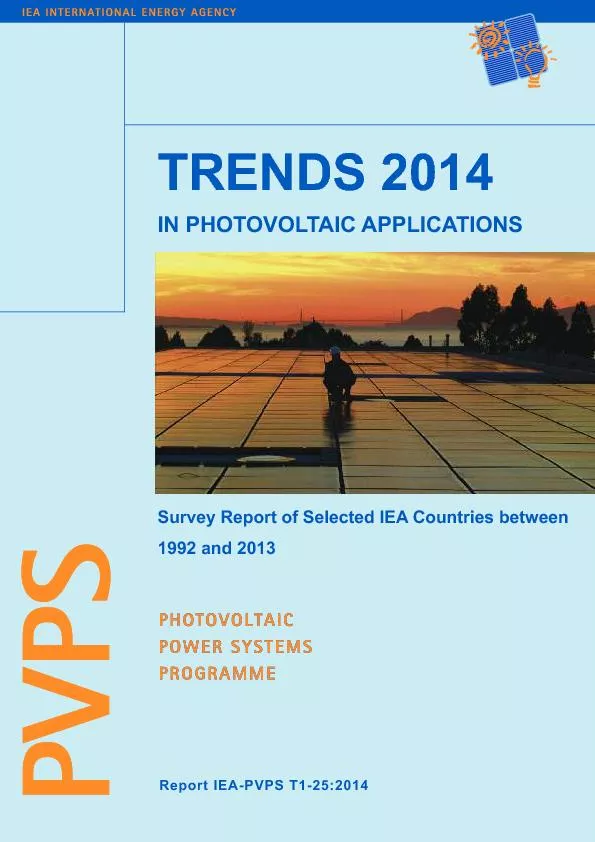 Report IEA-PVPS T1-25:2014