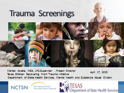 Trauma Screenings