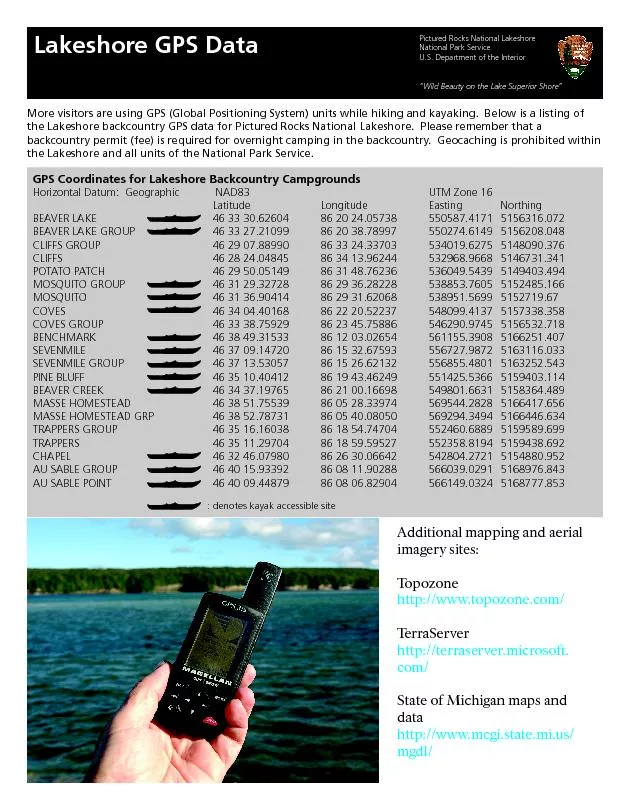 Lakeshore GPS Data