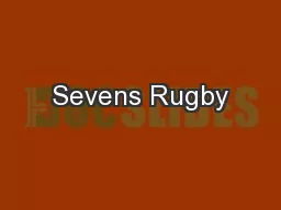 Sevens Rugby