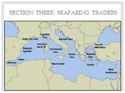 Section Three: Seafaring Traders