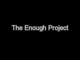 The Enough Project