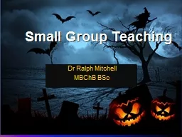 Small Group Teaching