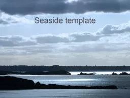 Seaside template