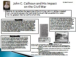 John C. Calhoun and