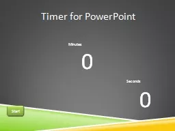 Timer for PowerPoint
