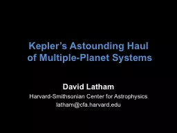 Kepler’s Astounding Haul