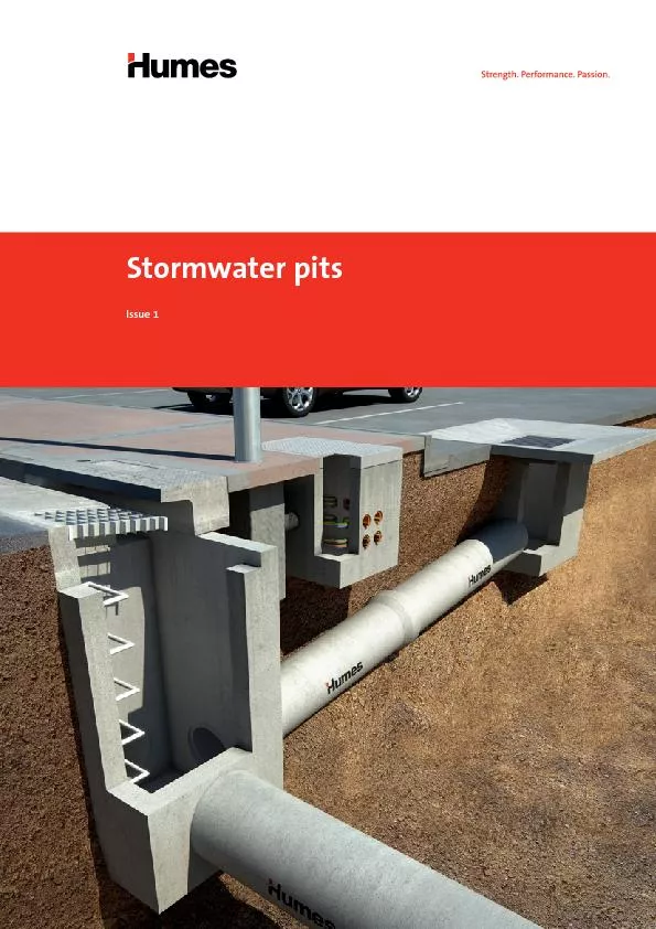There are two types of stormwater pits available; modular and custom.
