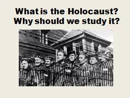 What is the Holocaust?