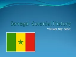 Senegal Colonial History