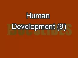 Human Development (9)