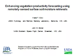 Enhancing vegetation productivity forecasting using remotel