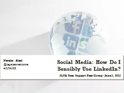 Social Media: How Do I Sensibly Use LinkedIn?