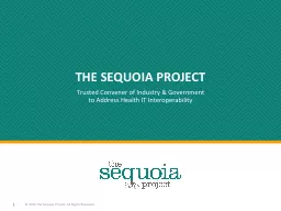 THE SEQUOIA PROJECT
