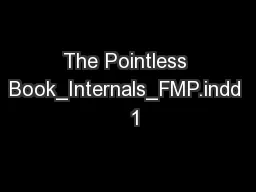 The Pointless Book_Internals_FMP.indd   1